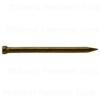 17 gauge x 1" Solid Brass Wire Brads