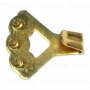 100 lb Professional HangMaster Picture Hangers Brass
