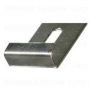 1" x 1-1/4" x 21 Gauge Zinc Plated Steel Mirror Clips