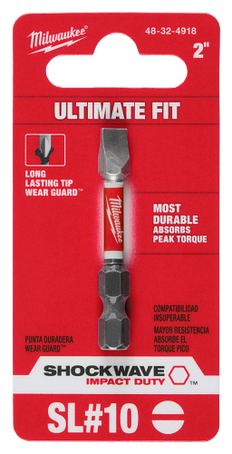 SHOCKWAVE Impact Duty 2" Slotted 1/4" Power Bit