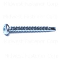 #10-32 x 2-1/2" 18-8 Stainless Steel Fine Thread Phillips Oval Head Machine Screws