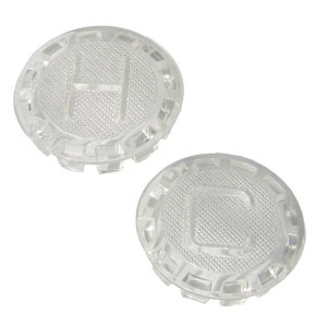 Price Pfister, Hot & Cold Buttons, Fits Metal Verve Handle  