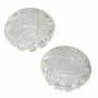Price Pfister, Hot & Cold Buttons, Fits Metal Verve Handle  