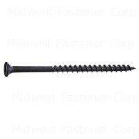 #8 x 3" Black Phosphate Steel Coarse Thread Star Drive Bugle Head Saberdrive Drywall Screws