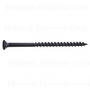#8 x 3" Black Phosphate Steel Coarse Thread Star Drive Bugle Head Saberdrive Drywall Screws