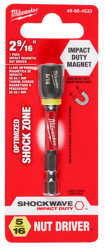 SHOCKWAVE Impact Duty 5/16" x 2-9/16" Magnetic Nut Driver
