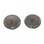 Delta, Delex New Style Hot & Cold Buttons  
