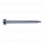 #12-14 x 2-1/2" Zinc Plated Steel Hex Washer Head Self-Drilling Screws