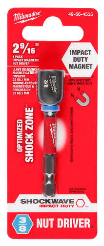 SHOCKWAVE Impact Duty 3/8" x 2-9/16" Magnetic Nut Driver