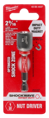 SHOCKWAVE Impact Duty 1/2" x 2-9/16" Magnetic Nut Driver