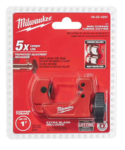 1" Mini Copper Tubing Cutter