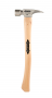 STILETTO 14oz MILLED TITANIUM 18" CURVED HICKORY HANDLE HAMMER