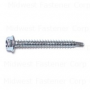 #8-18 x 1-1/2" Zinc Plated Steel Hex Washer Head Self-Drilling Screws