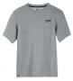 Milwaukee FREEFLEX Hybrid Work Tee - Short Sleeve - Gray 2XL