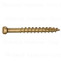 8 x 1-5/8 Tan XL1500 Saberdrive Trim Screws