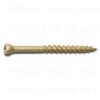 8 x 2 Tan XL1500 Saberdrive Trim Screws