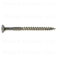 9 x 2-1/2 Yellow Zinc Saberdrive Interior Wood Screws