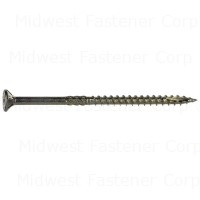 10 x 3-1/2 Yellow Zinc Saberdrive Interior Wood Screws