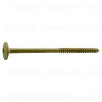 3/8 x 6 SaberDrive Platinum Lag Screws