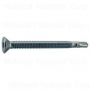 1/4"-20 x 3" Zinc Plated Steel Coarse Thread Star Drive Self-Drilling Screws