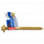 3/8" x 3-5/8" Tan XL1500 Coated Steel Coarse Thread Hex Washer Head Saberdrive Ledger Board Screws
