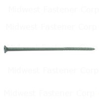 #12 x 6" Green XL1500 Coated Steel Star Drive Bugle Head Saberdrive Deck Screws