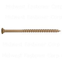 10 x 4 BuildRight Star Drive Tan Deck Screws 1lb. Box