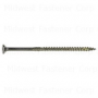 10 x 4 Yellow Zinc Saberdrive Wood Screws