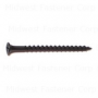 #8 x 2-1/2" Black Phosphate Steel Coarse Thread Phillips Bugle Head Drywall Screws