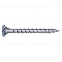 #6 x 1-5/8" Decrotized Steel Phillips Bugle Head Deck Screws