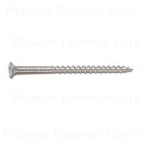 #8 x 3" Decrotized Steel Phillips Bugle Head Deck Screws