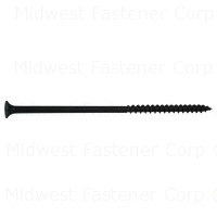 #10 x 5" Black Phosphate Steel Coarse Thread Phillips Bugle Head Drywall Screws