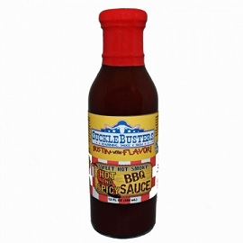 SuckleBusters Hot & Spicy BBQ Sauce 12 oz