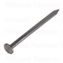 4d 1-1/2" Bright Steel Smooth Shank Common Flat Head Nails