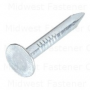 7/8" Zinc Plated Steel Roofing Flat Head Nails