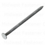 8d 2-1/2" Hot Dip Galvanized Steel Wood Siding Checkered Flat Head Nails
