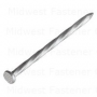 8d 2-1/2" 18-8 Stainless Steel Spiral Deck Flat Head Nails