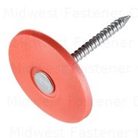 1-1/4" Galvanized Plastic Cap Nails