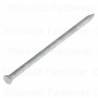 8d 2-1/2" Hot Dip Galvanized Steel Casing Brad Head Nails
