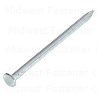 8d 2-1/2" Steel Hard Fluted Flat Head Nails