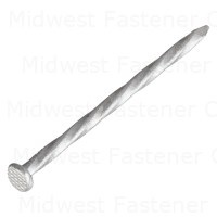 8d 2-1/2" Hot Dip Galvanized Steel Smooth Shank Common Flat Head Nails