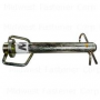 1" x 7" Zinc Plated Steel Swivel Handle Hitch Pins