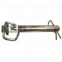 7/8" x 6-1/4" Zinc Plated Steel Swivel Handle Hitch Pins