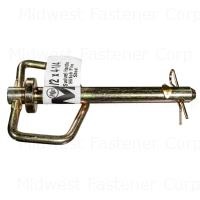 1/2" x 4-1/4" Zinc Plated Steel Swivel Handle Hitch Pins