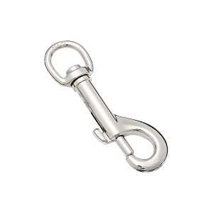 National Hardware 3001BC Series N222-588 Bolt Snap, 45 lb Working Load, Zinc, Nickel