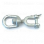 1/4" Galvanized Steel Jaw & Eye Swivels