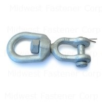 1/2" Galvanized Steel Jaw & Eye Swivels