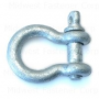 5/16" Hot Dip Galvanized Steel Screw Pin Anchor Shackle
