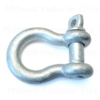 3/4" Hot Dip Galvanized Steel Screw Pin Anchor Shackle