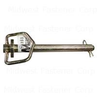 5/8" x 6-1/4" Zinc Plated Steel Swivel Handle Hitch Pins